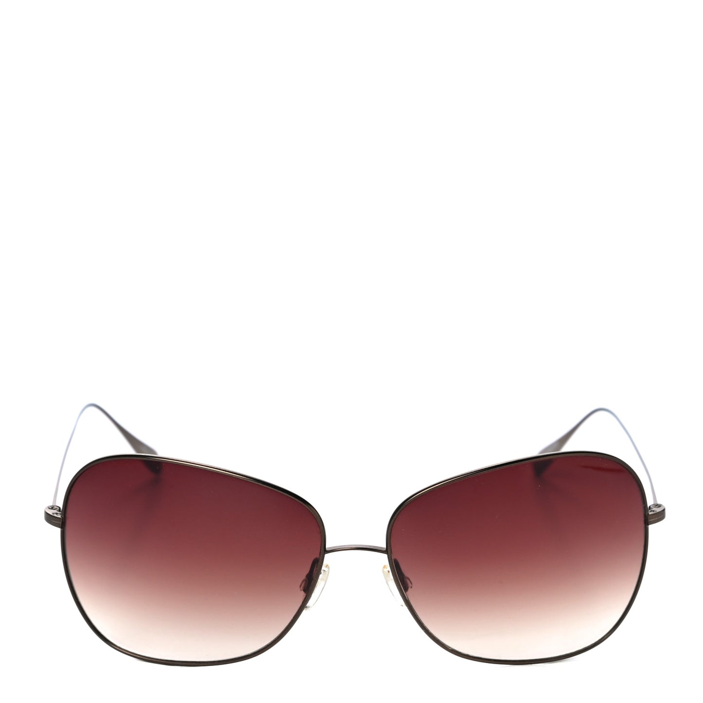 Metal Polarized Elsie Aviator Sunglasses Gold