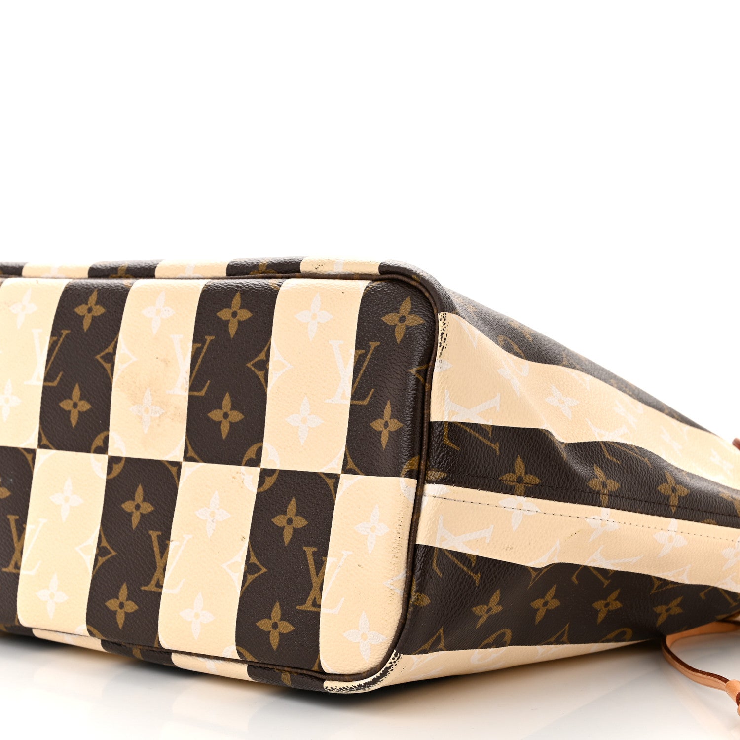Louis Vuitton Monogram Rayures Neverfull MM 9 of 13