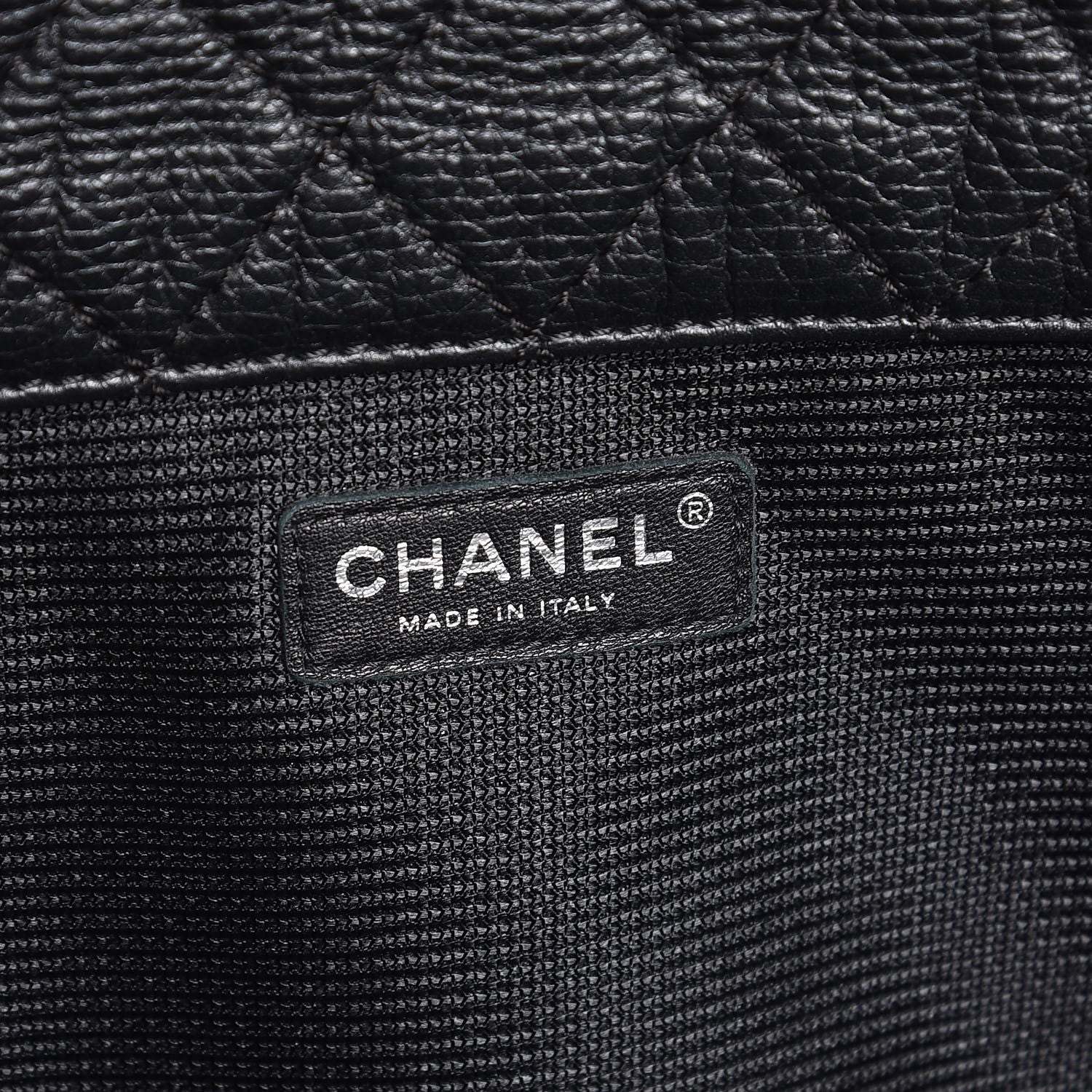 Chanel Calfskin Quilted XXL Travel Flap Bag Black 6 of 7