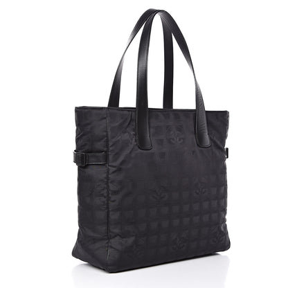 Chanel Nylon Large Travel Tote Black 3 of 14