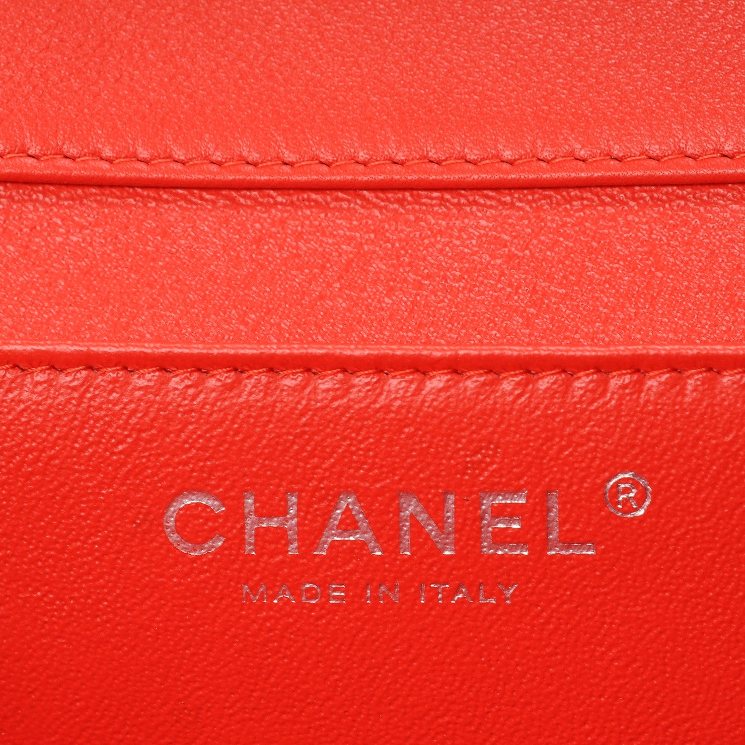 Chanel Patent Quilted Clutch With Chain Flap Red 5 of 6