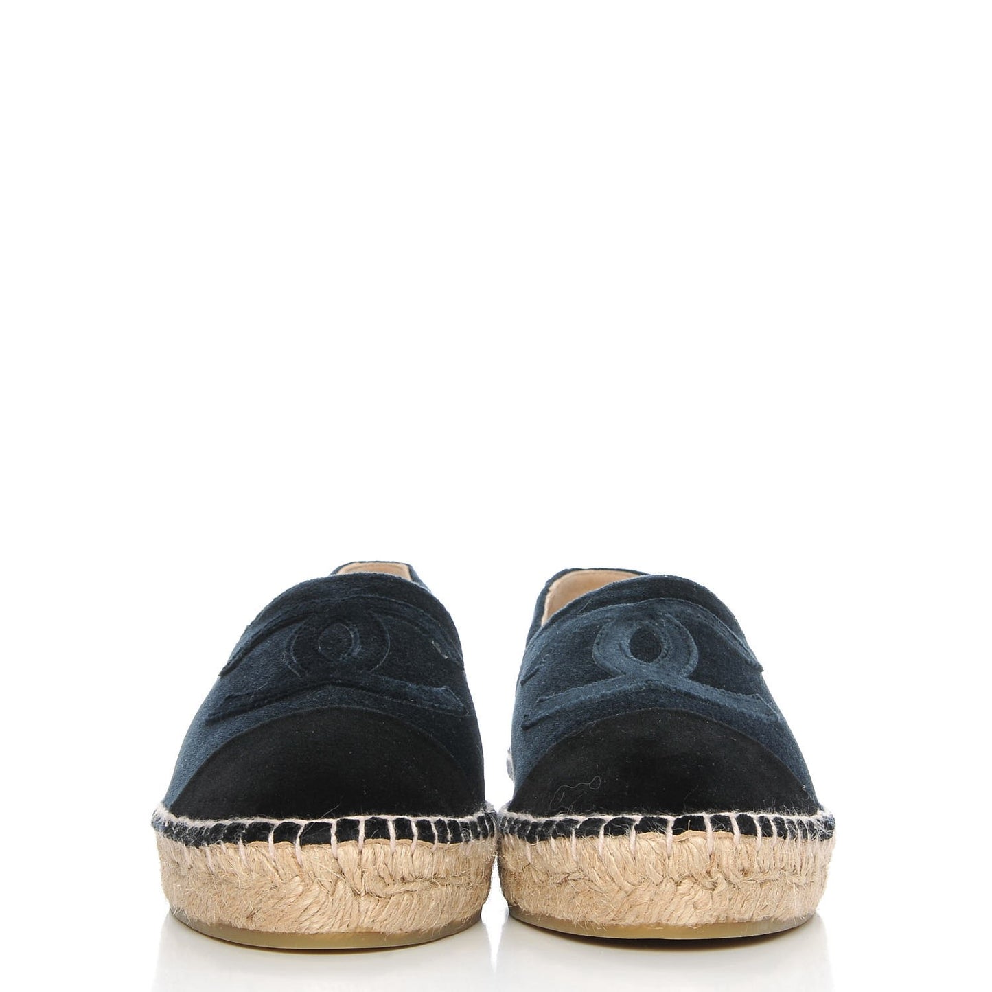 Velvet CC Espadrilles 39 Dark Navy Black