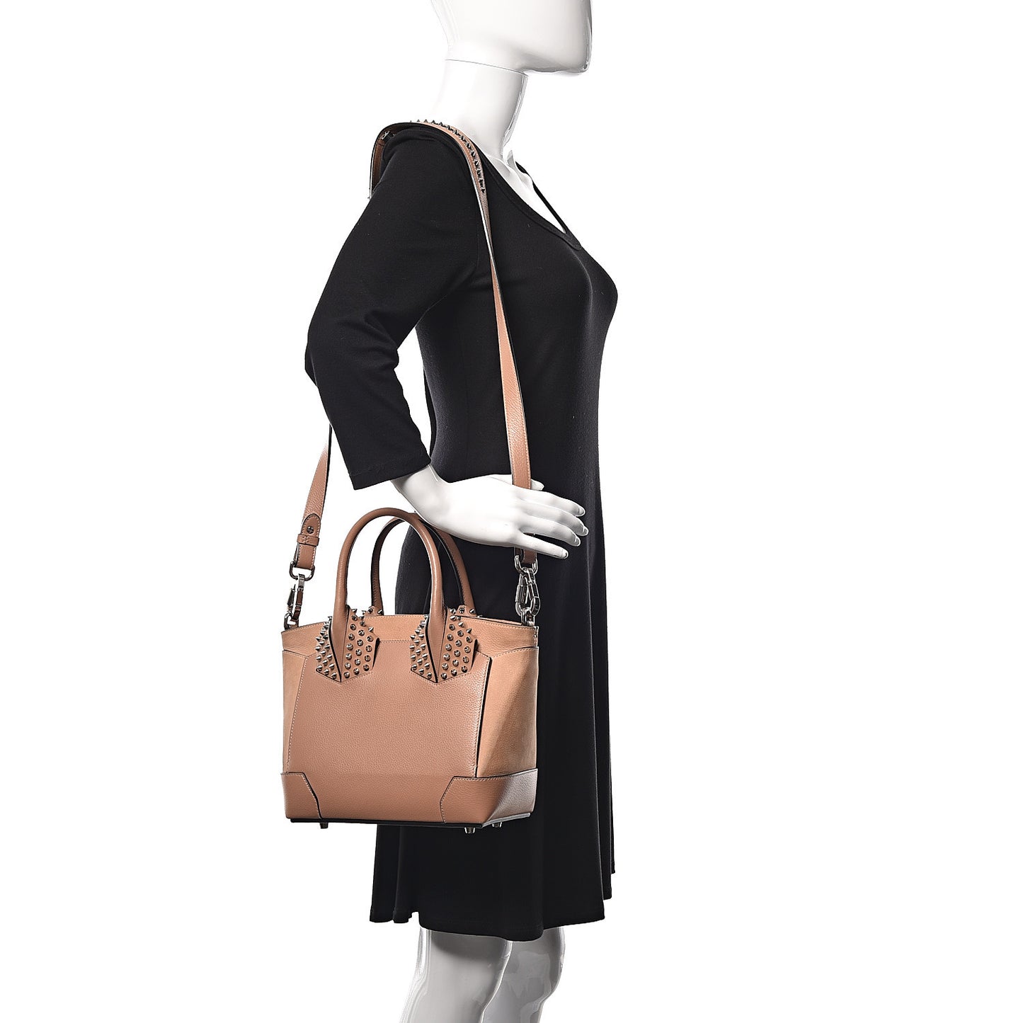 Calfskin Small Eloise Tote Nude