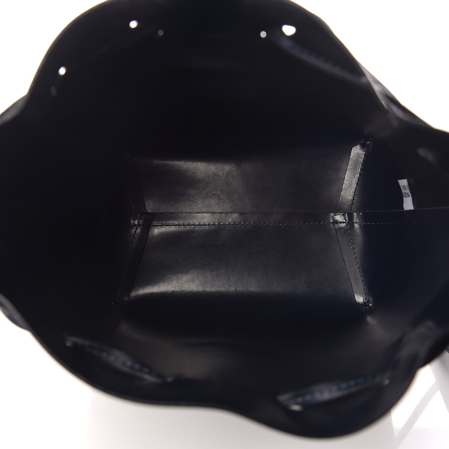 Mansur Gavriel Calfskin Mini Bucket Bag Blu 9 of 10
