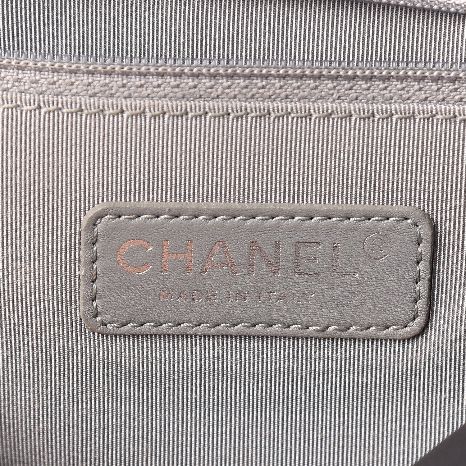 Chanel Calfskin Double Stitch Large Boy Flap Black 8 of 10