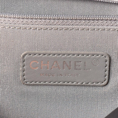 Chanel Calfskin Double Stitch Large Boy Flap Black 8 of 10