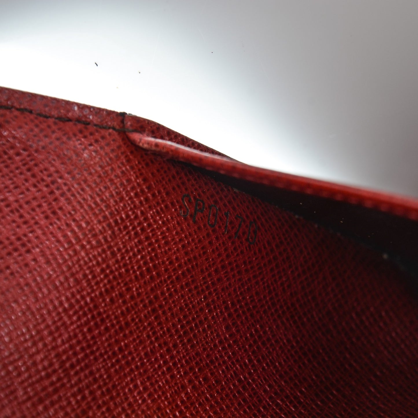 Monogram Josephine Wallet Red