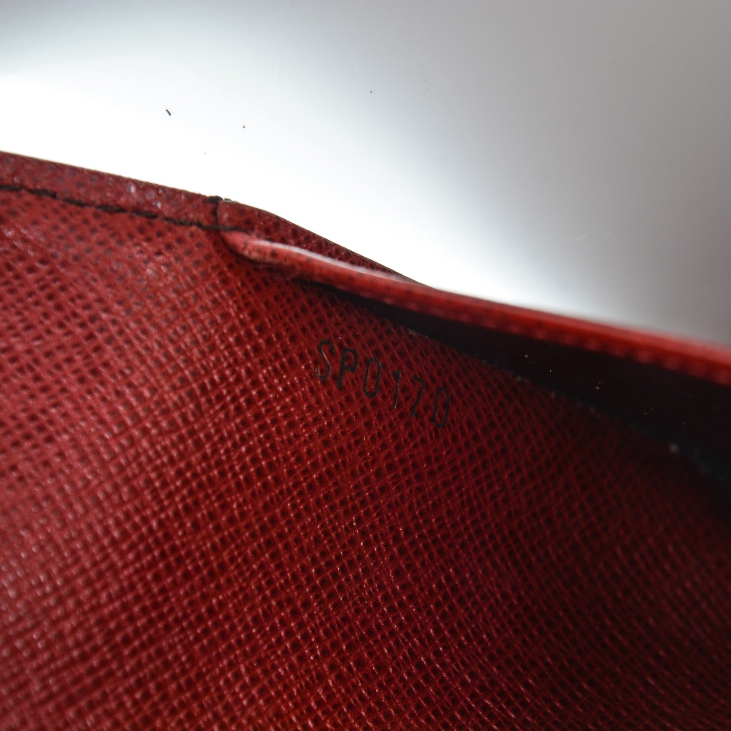 Louis Vuitton Monogram Josephine Wallet Red 9 of 9