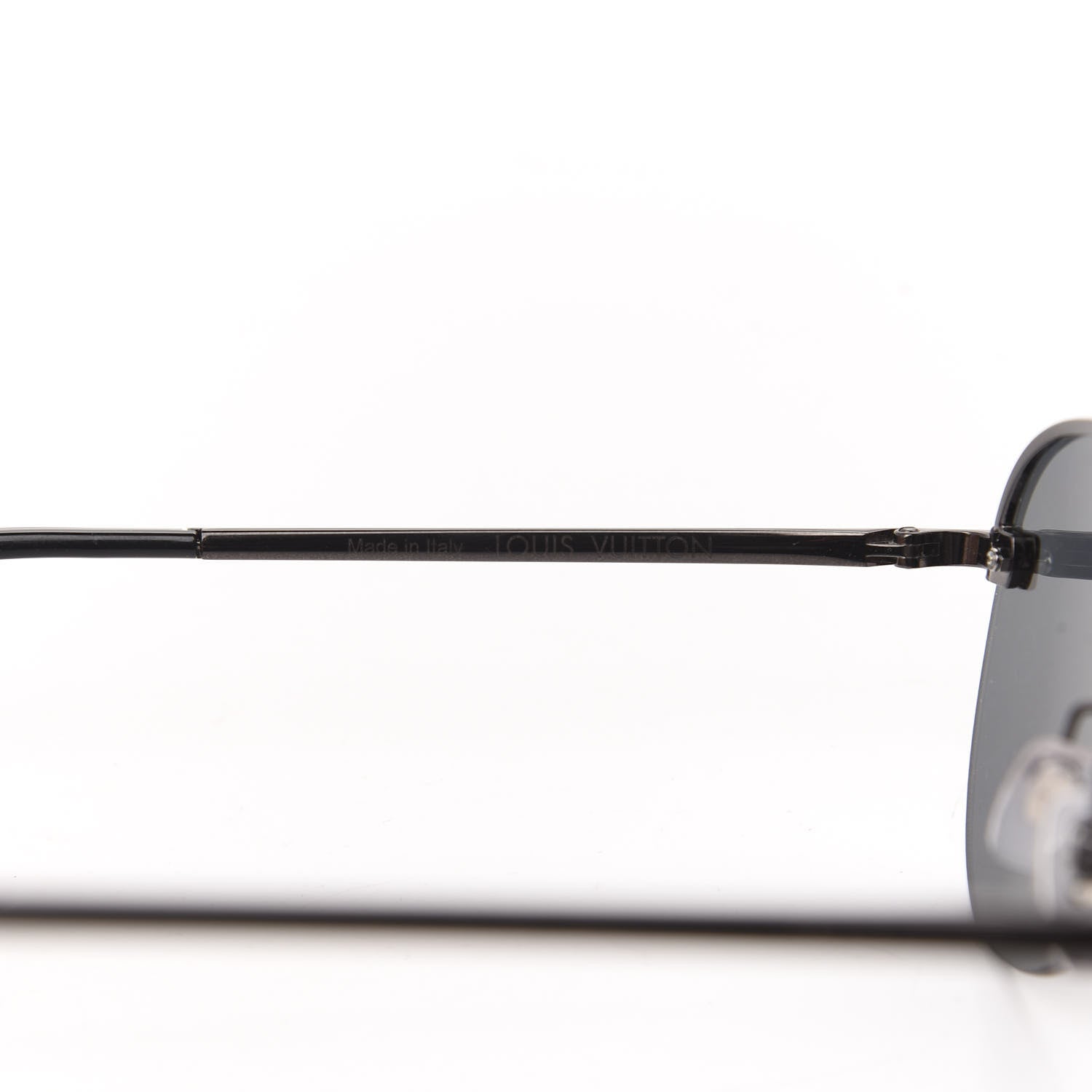 Louis Vuitton Monogram Clockwise Sunglasses Z1019E Dark Gun 5 of 7
