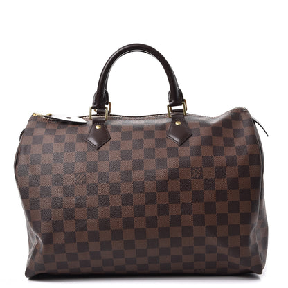 Louis Vuitton Damier Ebene Speedy 35 1 of 8