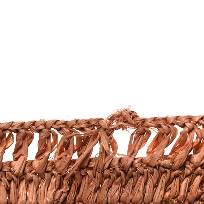 Chloe Raffia Summer Banana Tote Summery Beige 10 of 10