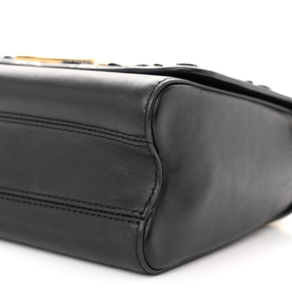 Louis Vuitton Calfskin Since 1854 Embroidered Twist MM Black 9 of 10