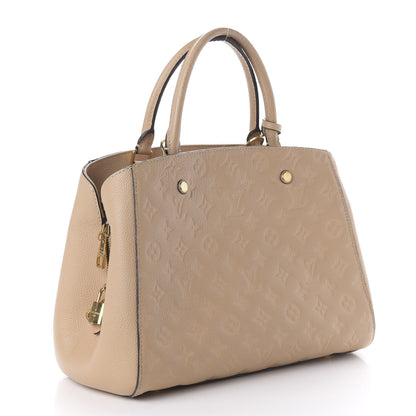 Louis Vuitton Empreinte Montaigne MM Beige Rose 3 of 10