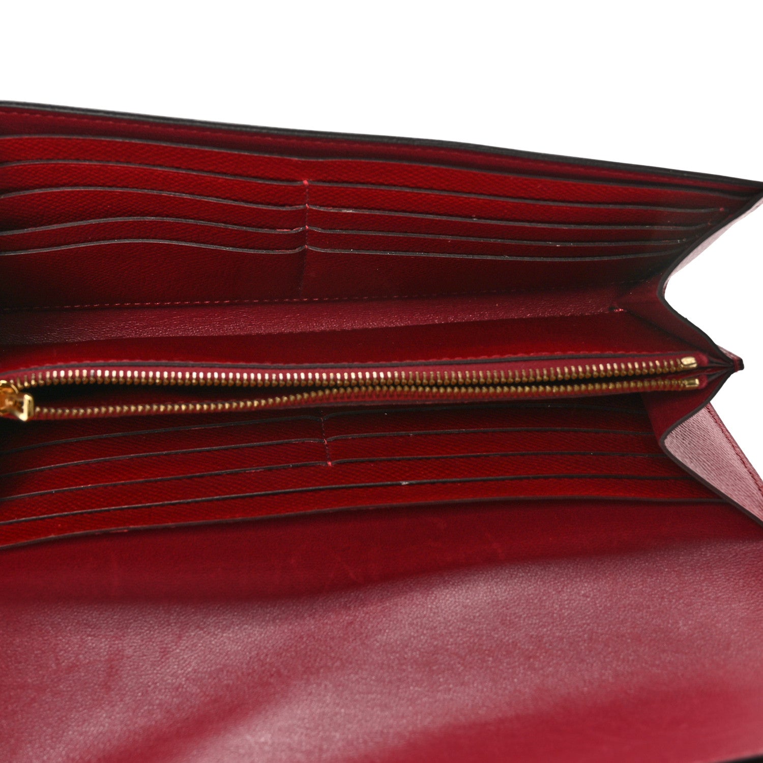 Hermes Epsom Constance Long Wallet Rouge Grenat 4 of 8