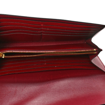 Hermes Epsom Constance Long Wallet Rouge Grenat 4 of 8