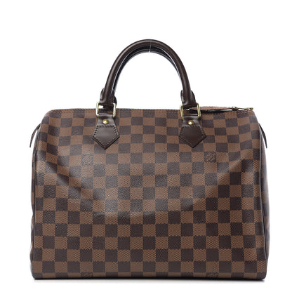 Louis Vuitton Damier Ebene Speedy 30 1 of 9