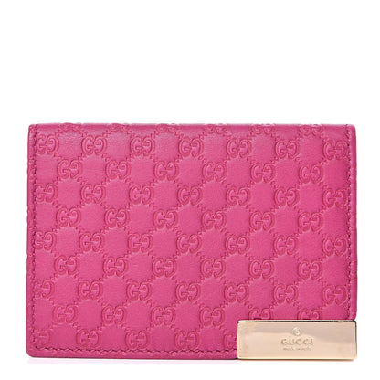 Gucci Microguccissima Train Pass Case Peonia Flower 1 of 8