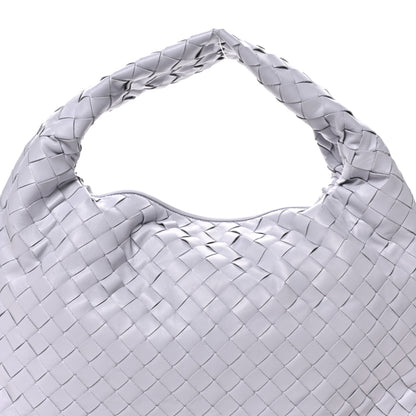 Bottega Veneta Calfskin Intrecciato Small Hop Oyster Lilac 7 of 9