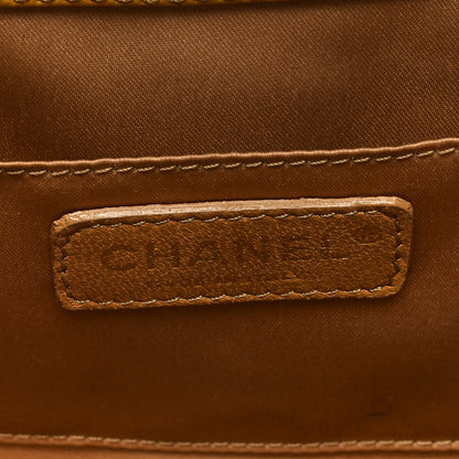 Chanel Patent Medium Madison Flap Gold 6 of 10
