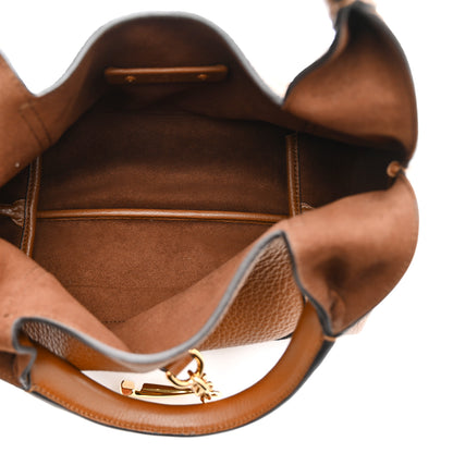 Gucci Grained Calfskin Softbit Medium Shoulder Bag Brown 5 of 9