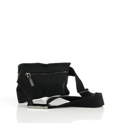 Gucci GG Monogram Double Pocket Belt Bag Black 3 of 7