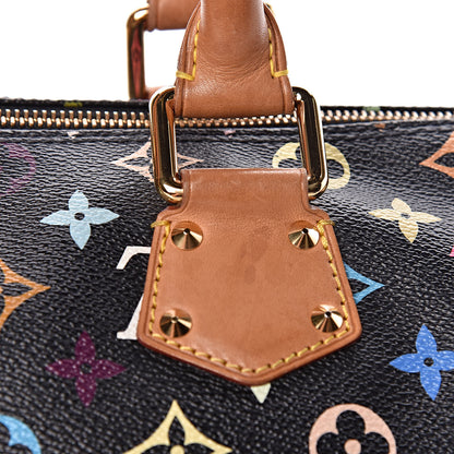 Louis Vuitton Monogram Multicolor Speedy 30 Black 15 of 17
