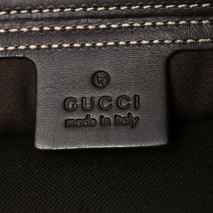 Gucci GG Supreme Monogram Belt Bag Dark Brown 5 of 9