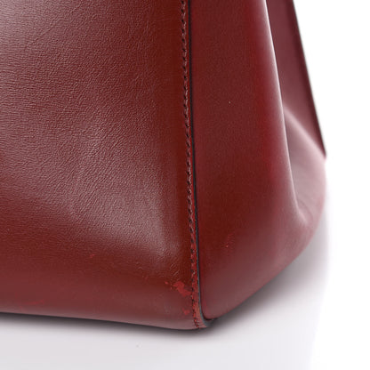 Celine Smooth Calfskin Medium Edge Shoulder Bag Red 17 of 19