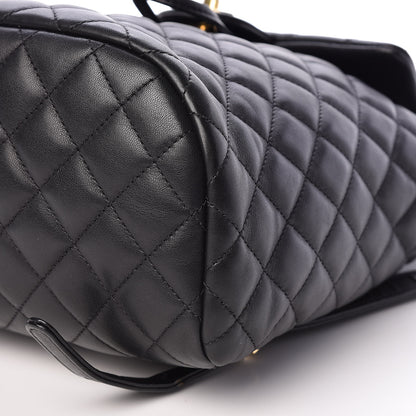 Chanel Calfskin Quilted Small Urban Spirit Backpack Black 19 of 28