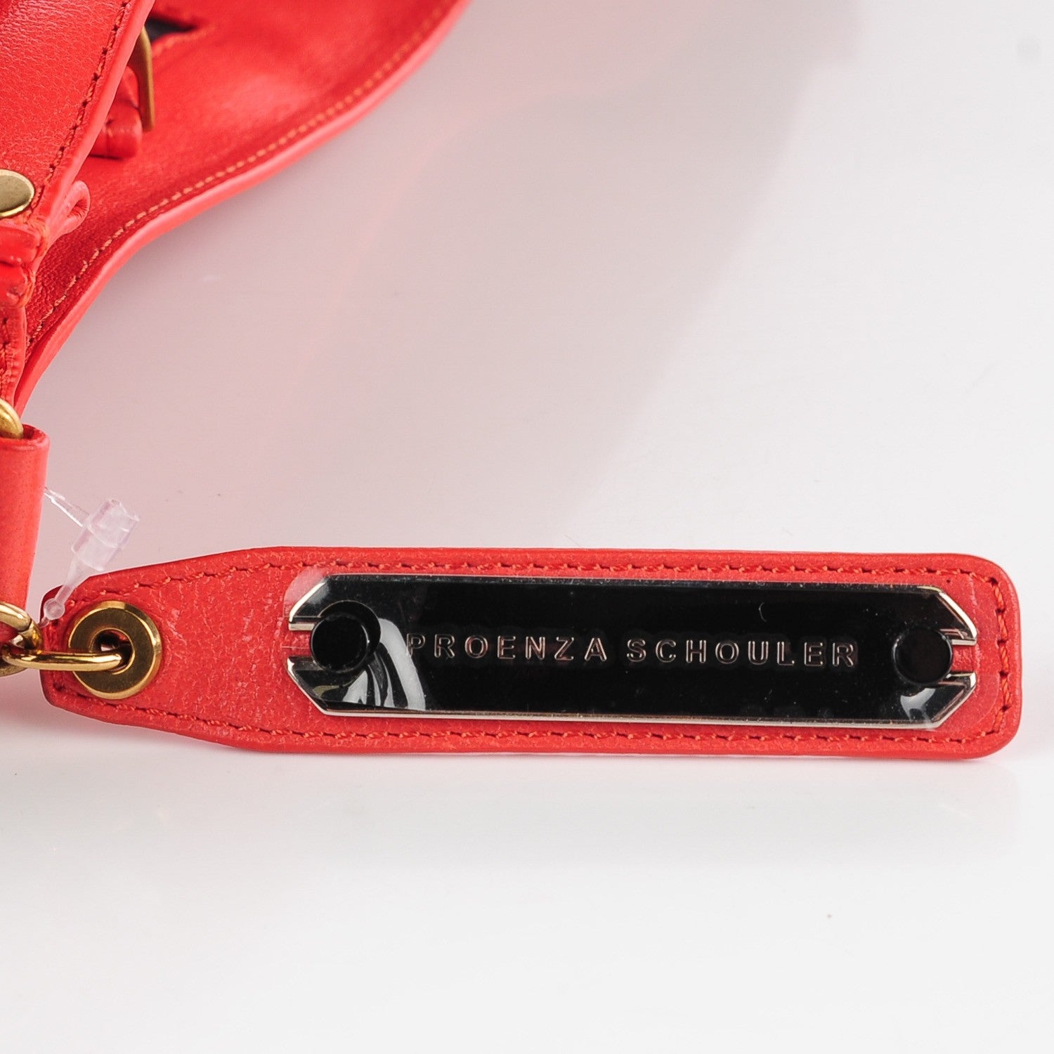 Proenza Schouler Lambskin Medium PS1 Satchel Deep Coral 6 of 14