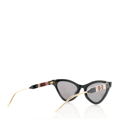 Gucci Acetate Cat Eye GG0708S Sunglasses Black 4 of 8