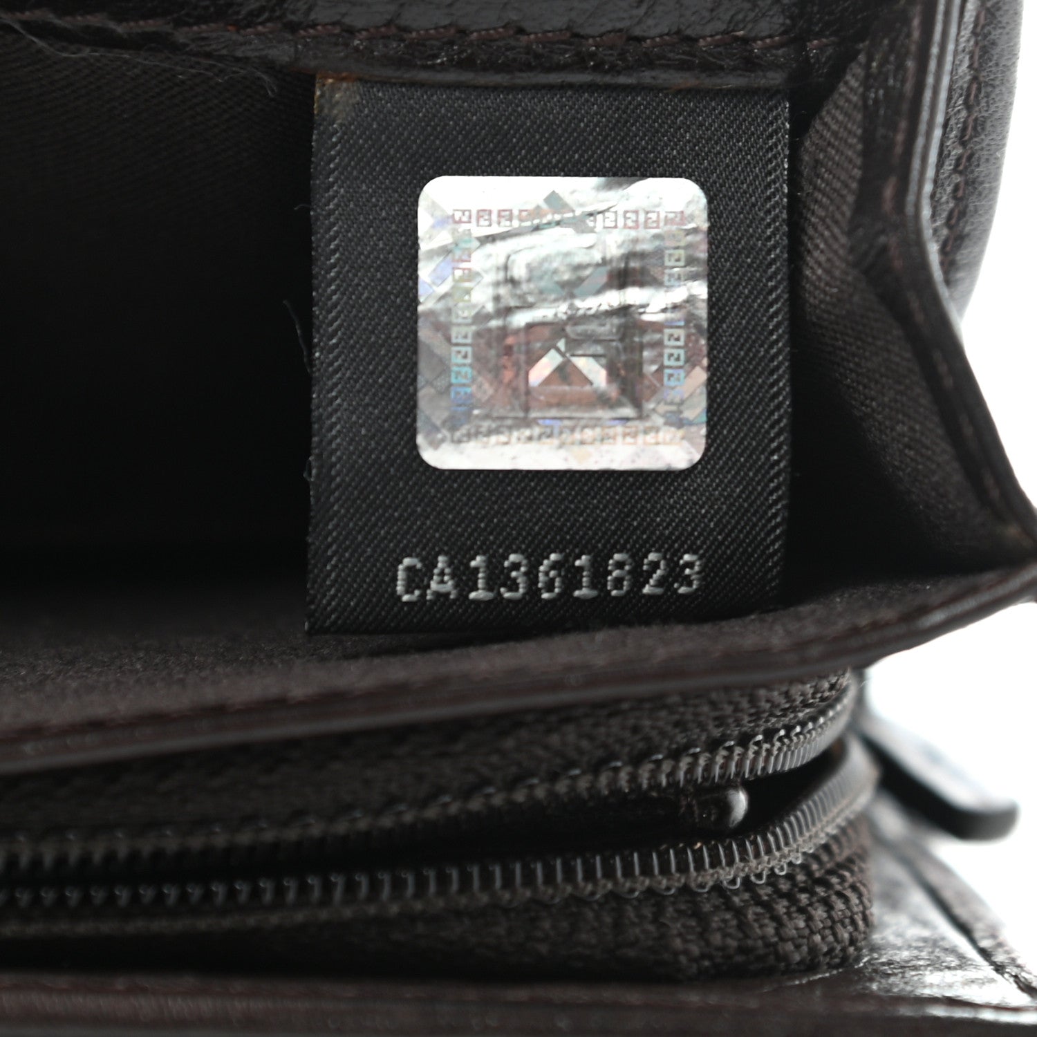 Fendi Zucca Continental Wallet Tobacco 6 of 11