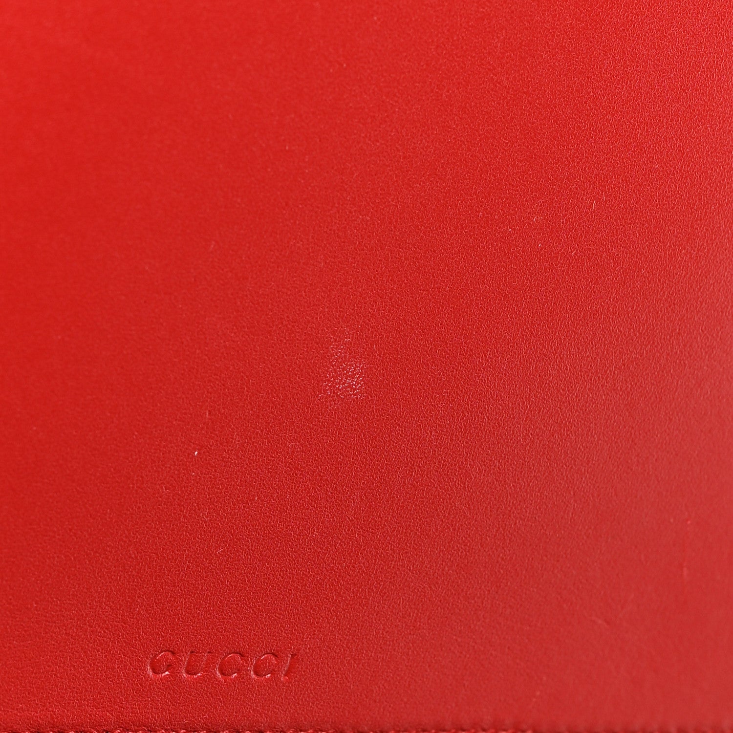 Gucci GG Supreme Monogram Bosco Patch Zip Pouch Beige Malva Hibiscus Red 9 of 9