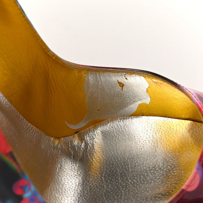 Christian Louboutin Patent Discolaser Hot Chick 100 Pumps 41 Multicolor 13 of 15