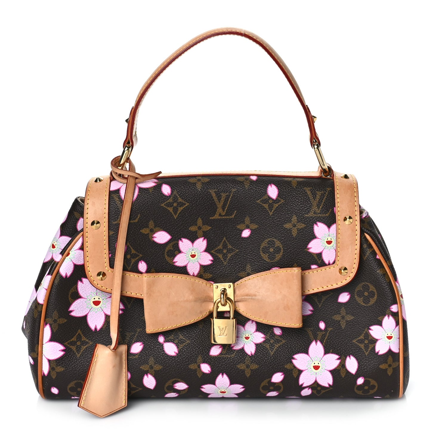 Monogram Cherry Blossom Sac Retro Bag Brown