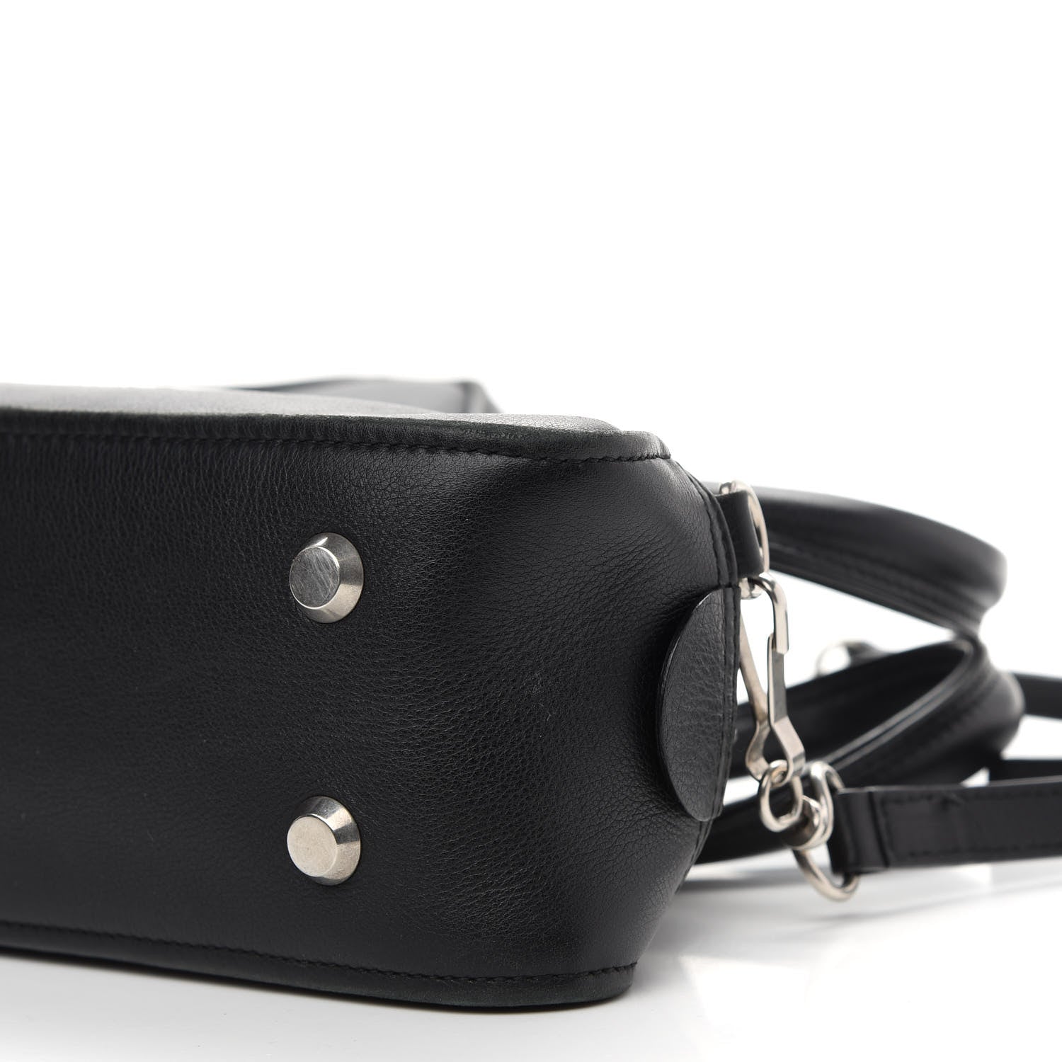 Balenciaga Calfskin S Triangle Duffle Black 8 of 11