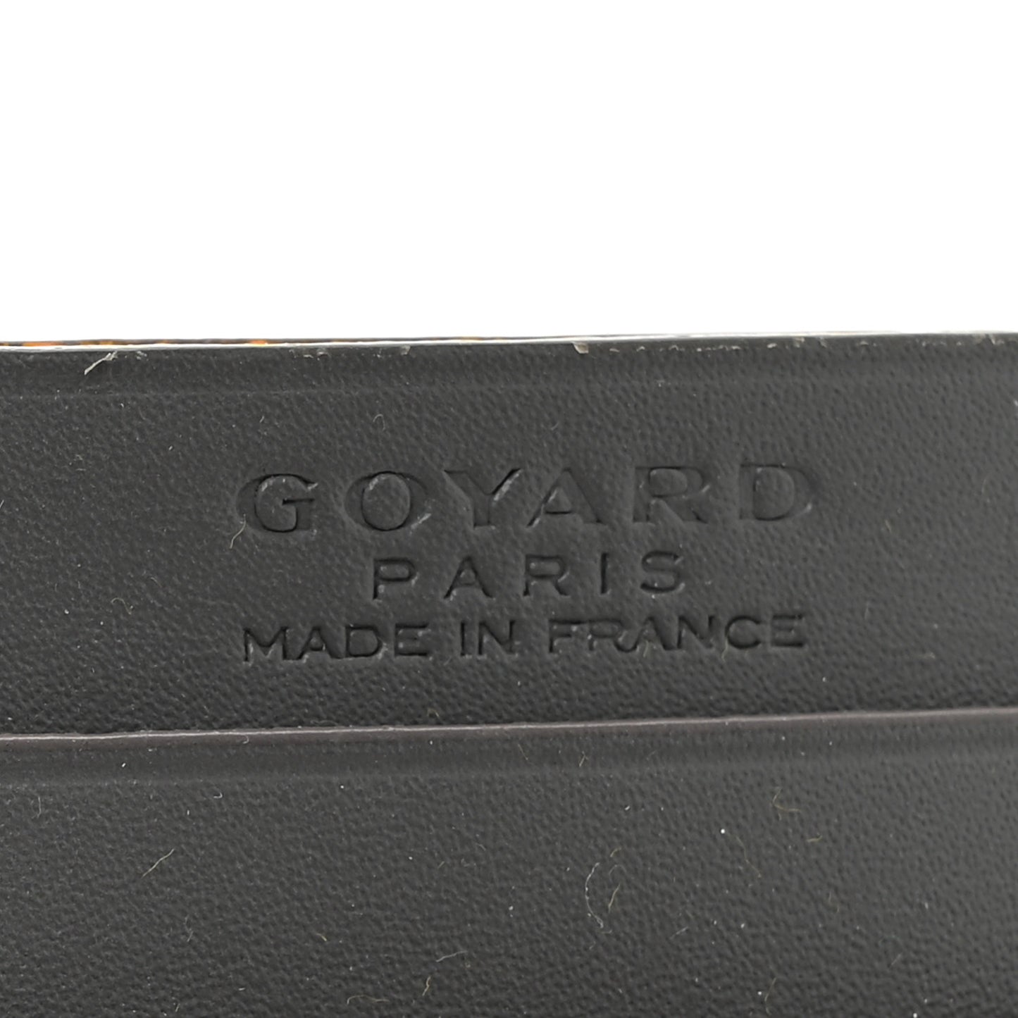 Goyardine Saint Sulpice Card Holder Grey