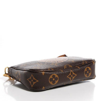 Louis Vuitton Monogram Complice Trunks and Bags Mini Pochette Accessories Beige 4 of 7