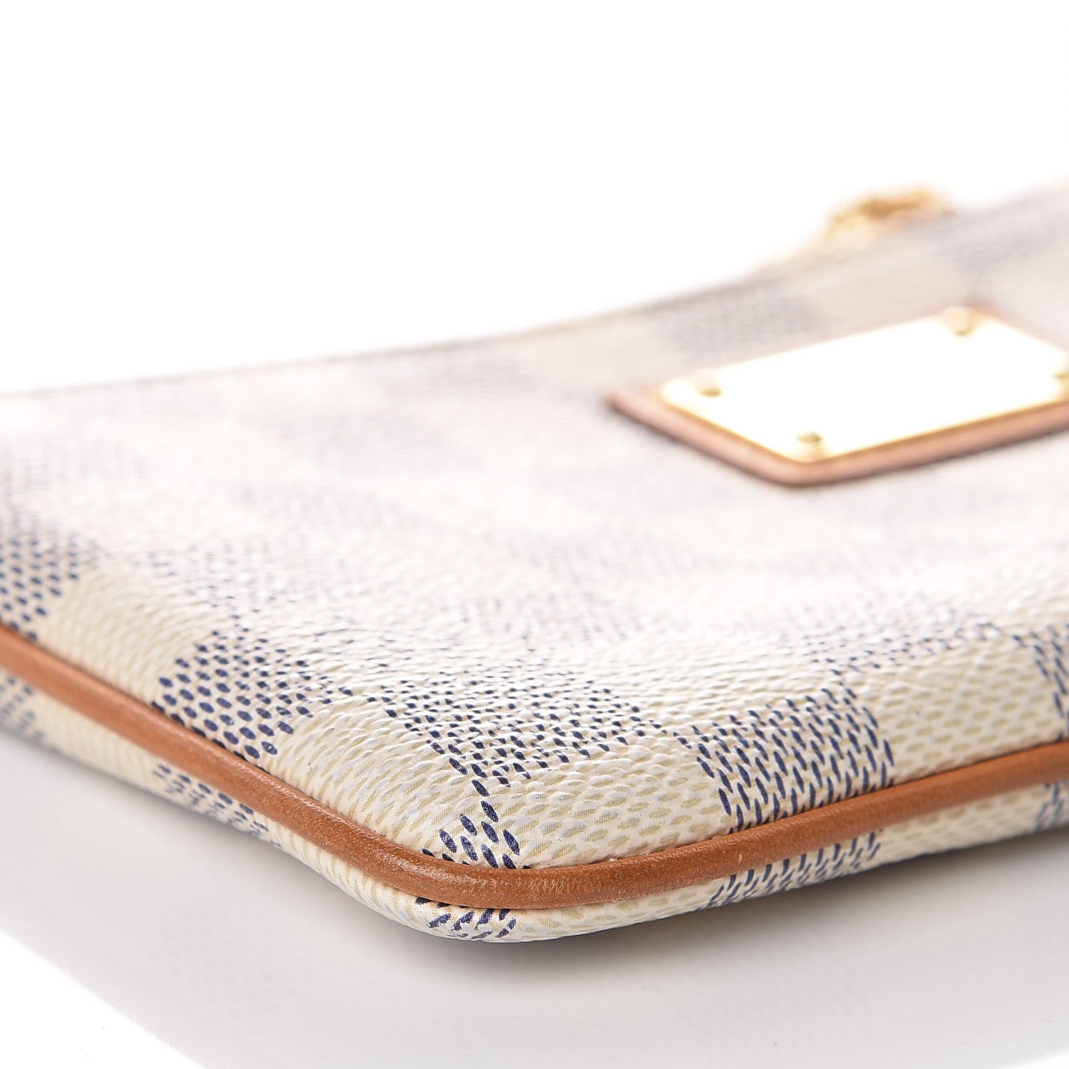Louis Vuitton Damier Azur Pochette Milla MM 8 of 9