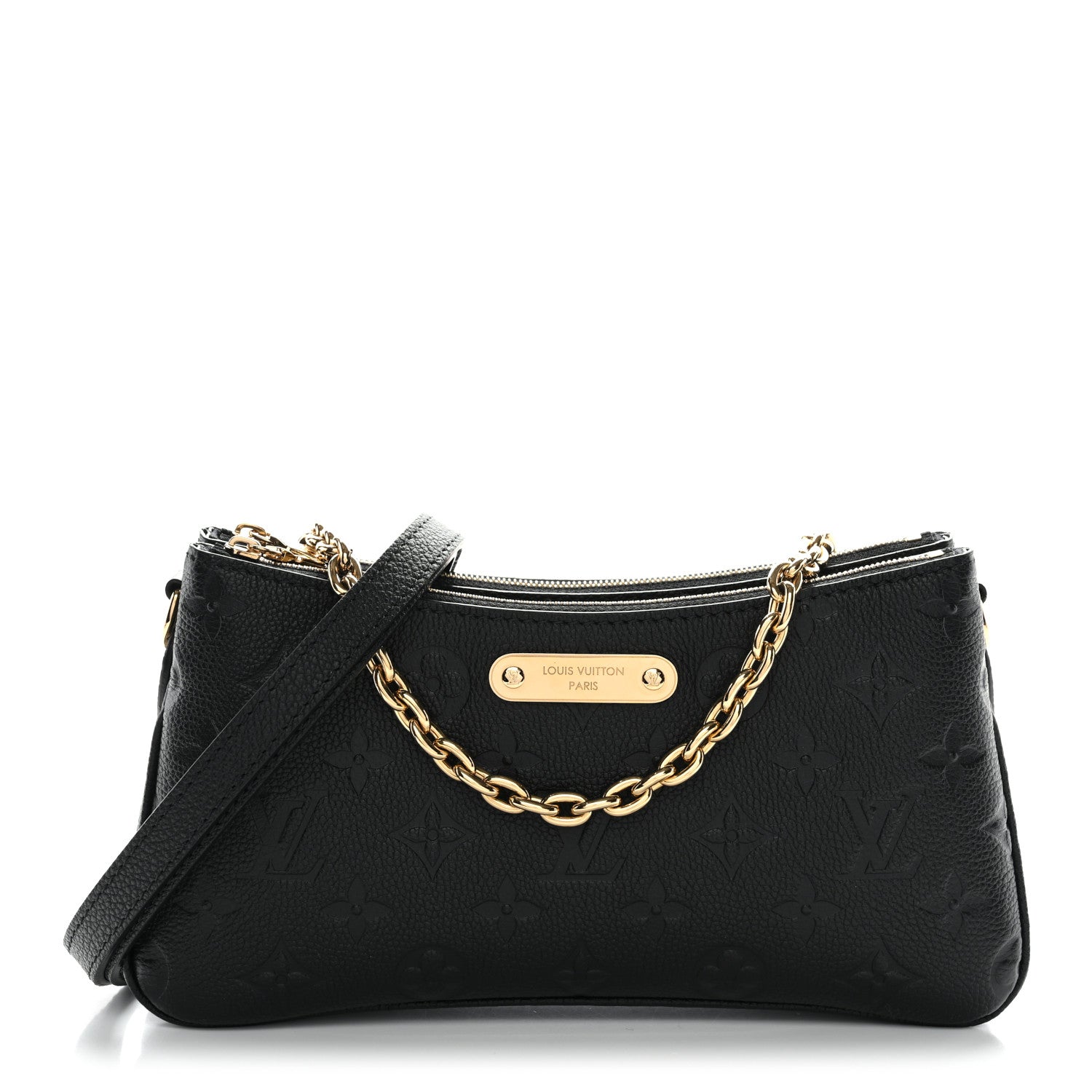 Louis Vuitton Empreinte Monogram Liv Pochette Black 1 of 11