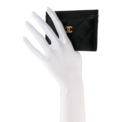 Chanel Caviar Quilted Card Holder Black 2 of 11