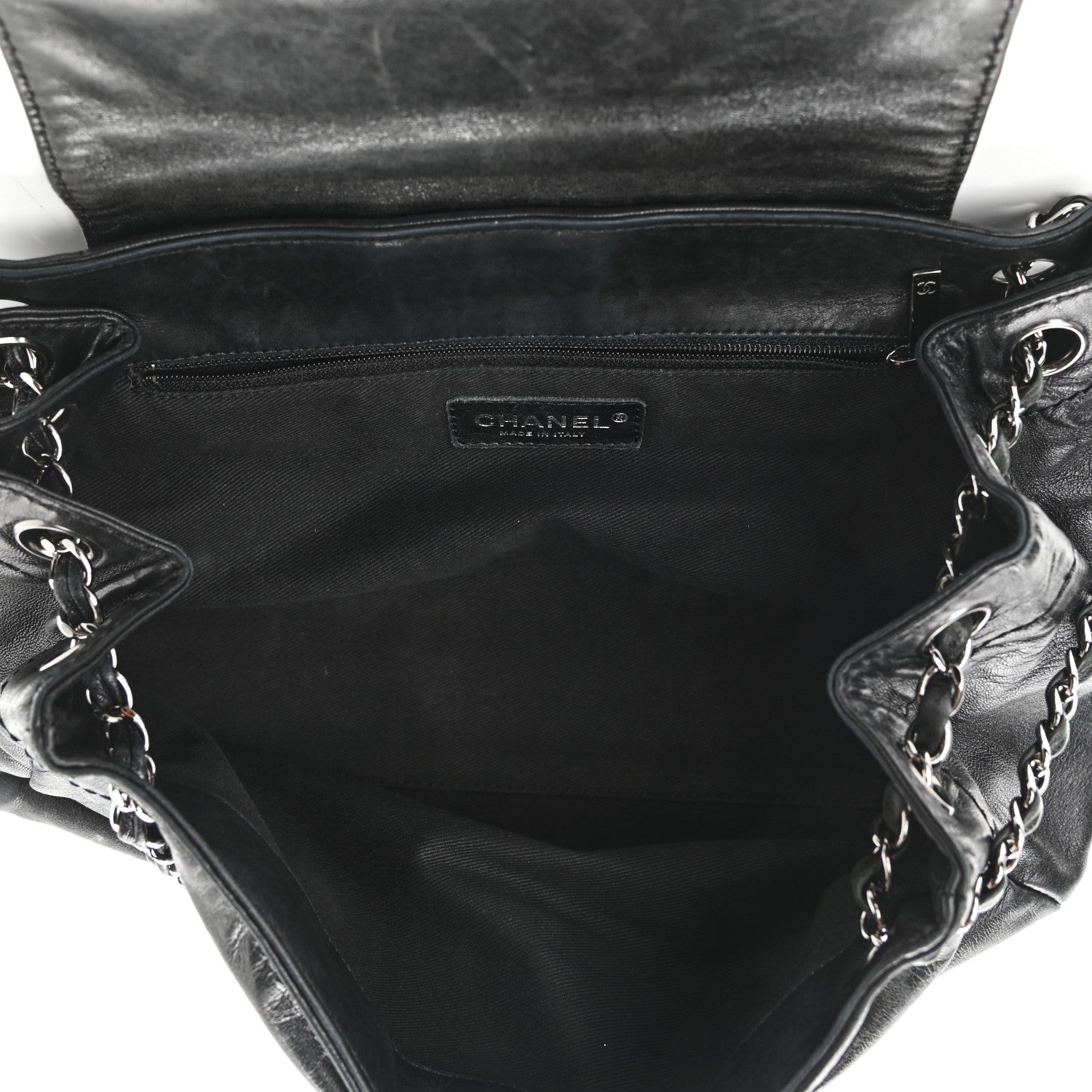 Chanel Lambskin Rock and Chic Shoulder Bag Black 4 of 12