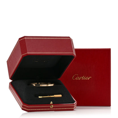Cartier 18K Yellow Gold Small LOVE Bracelet 16 8 of 8