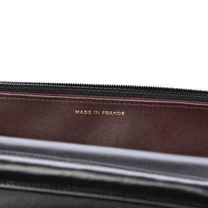 Chanel Lambskin Quilted Wallet On Chain WOC Black 7 of 12