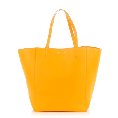 Celine Grained Calfskin Medium Horizontal Cabas Phantom Saffron 1 of 8