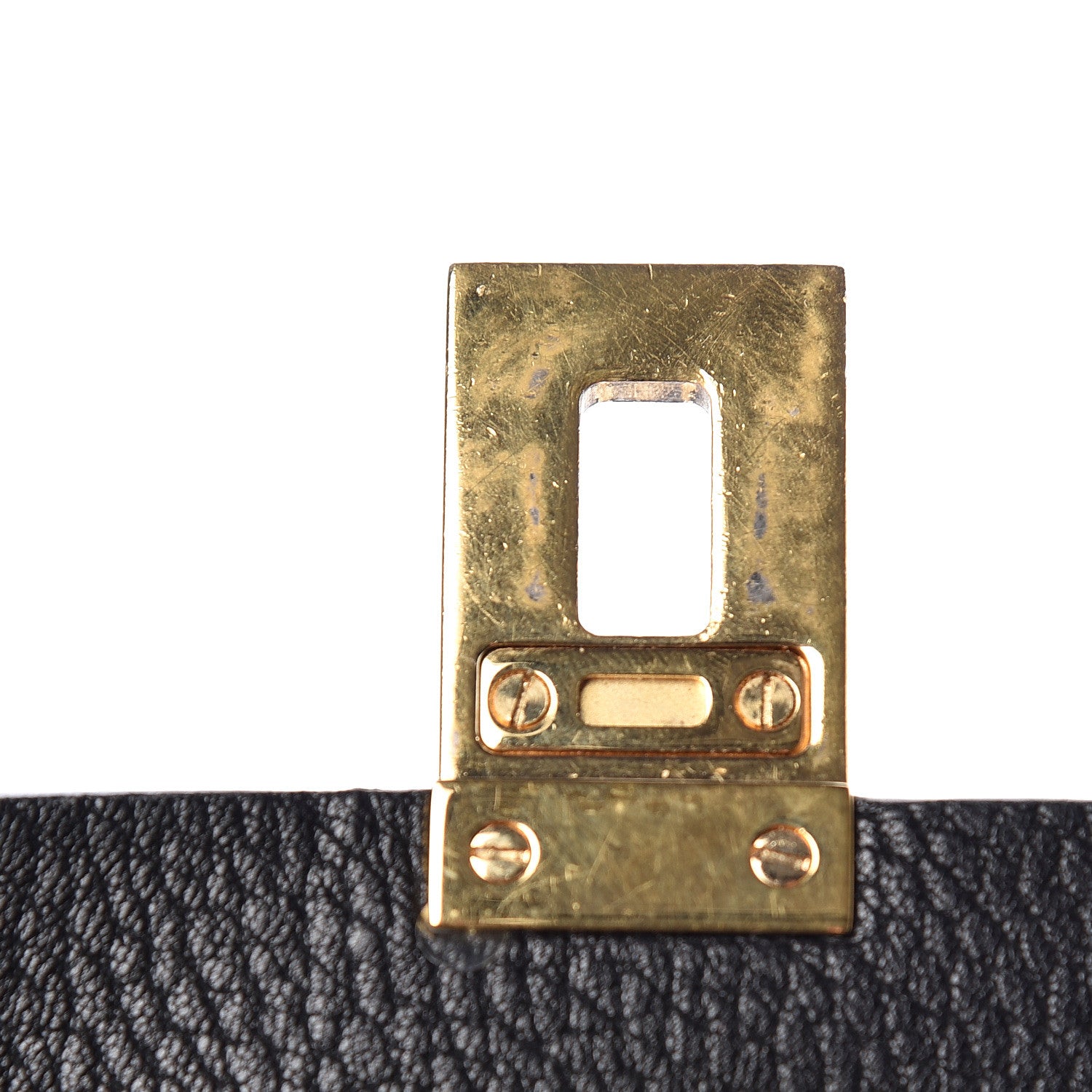 Chloe Grained Lambskin Mini Drew Shoulder Bag Black 10 of 11