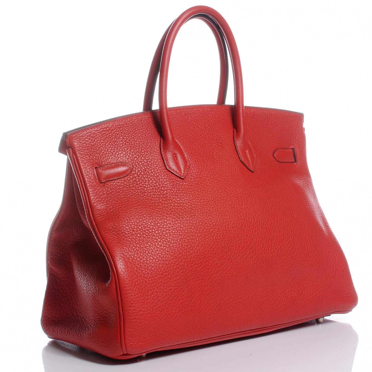 Taurillon Clemence Birkin 35 Rouge