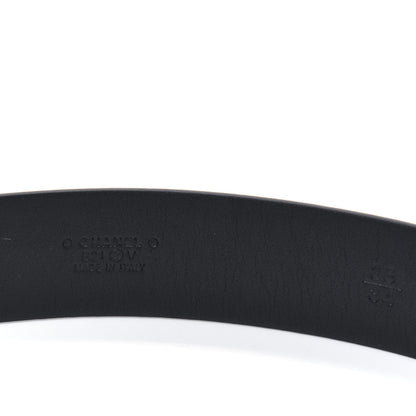 Chanel Lambskin CC Chain Belt 85 34 Black 3 of 6