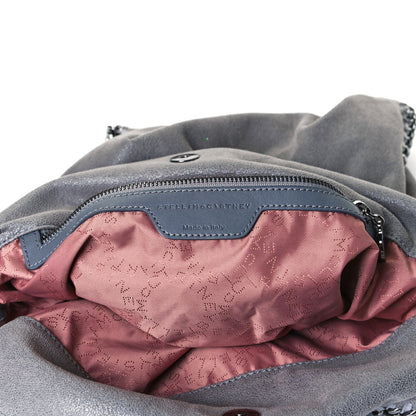 Stella McCartney Shaggy Deer Falabella Fold Over Tote Grey 7 of 12