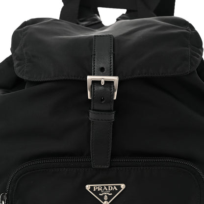 Prada Tessuto Nylon Vela Cinch Backpack Black 8 of 10